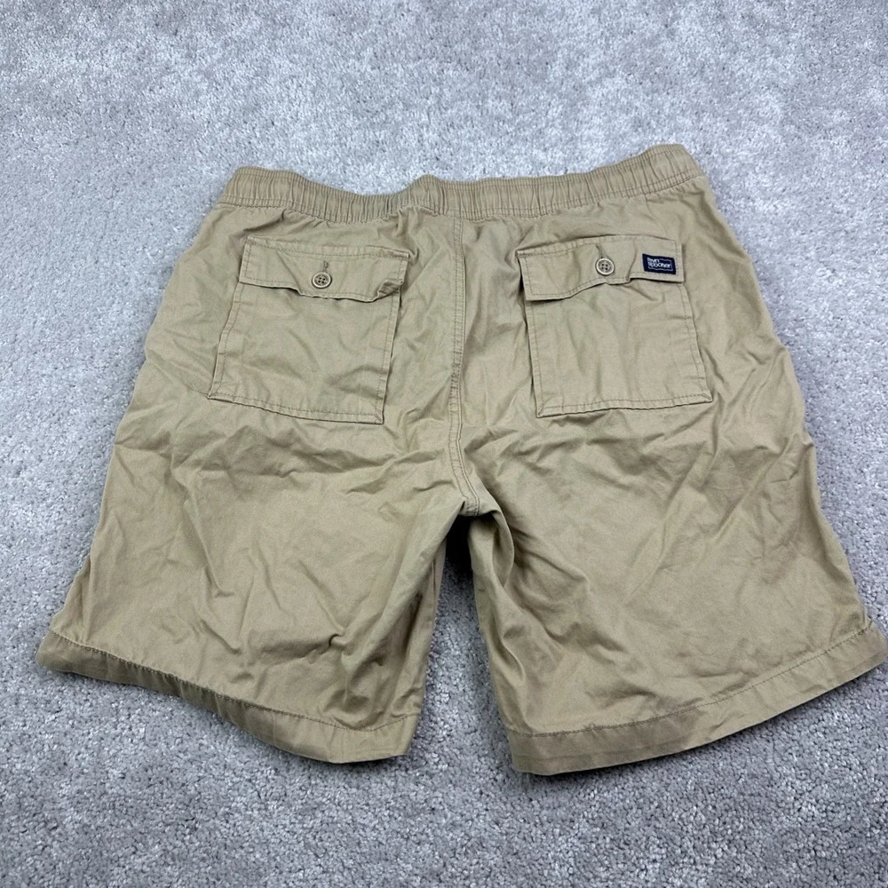 Reyn Spooner Shorts‎ Mens Medium Khaki Beige Chino Drawstring Classic Casual